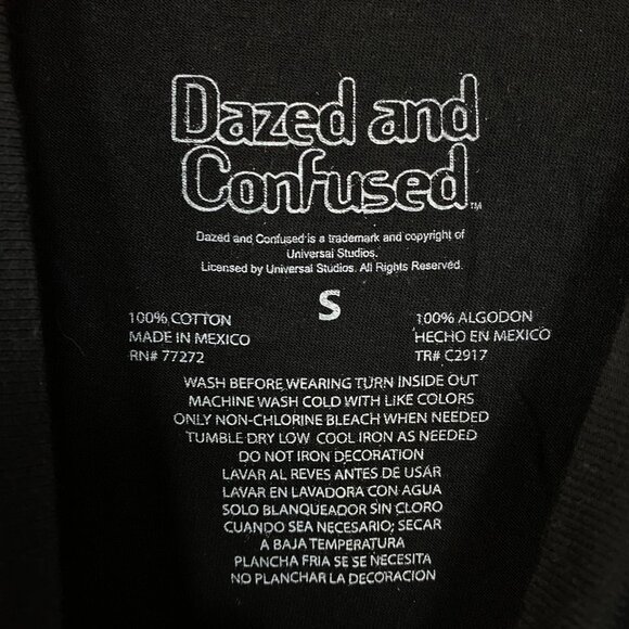 Dazed And Confused Pop Art Style T-Shirt Small - Picture 4 of 4